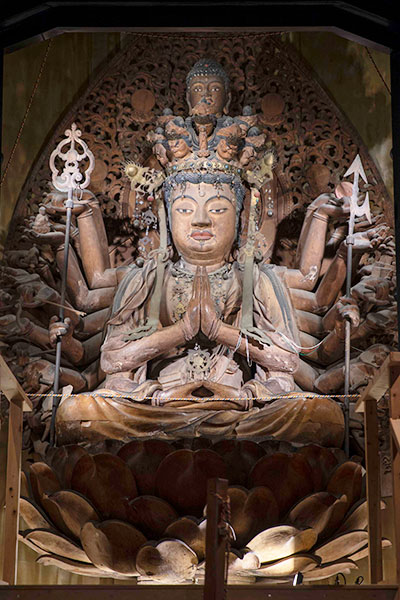 壷阪寺本尊修理と付帯工事について